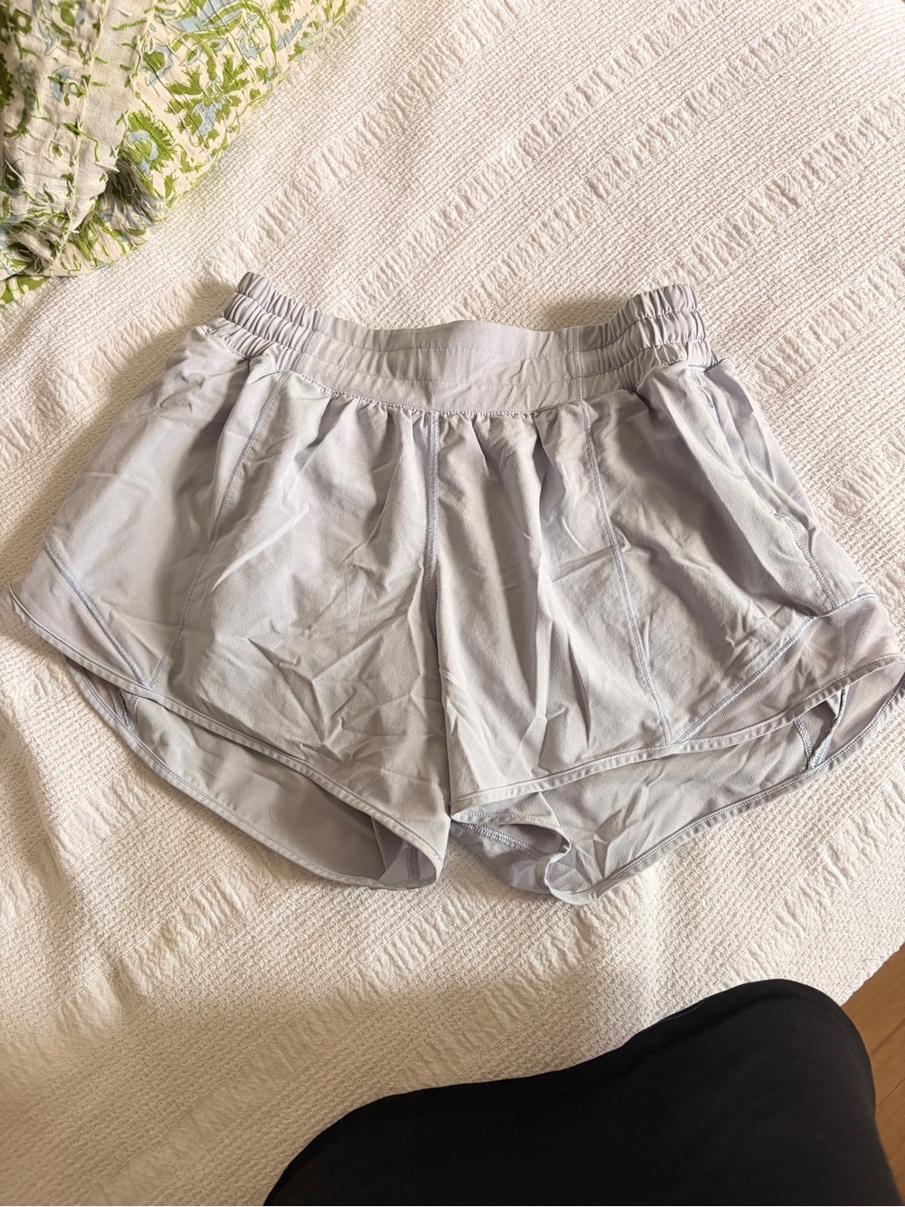lululemon athletica Light Blue Hotty Hot Shorts